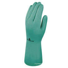 One Stop Shopping Safety  Anti-chemical Nitrile Cotton flocklining water-proof oil-proof food grade hand  work Gloves